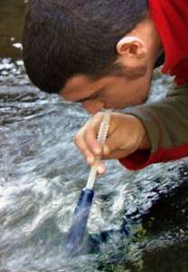 Aquamira Emergency Survival Water Filter Straw  