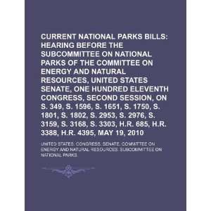  national parks bills hearing before the Subcommittee on National 
