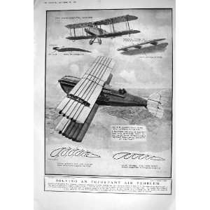  1920 EXPERIMENTAL AIR MACHINE AIRCRAFT HENDLEY PAGE WING 