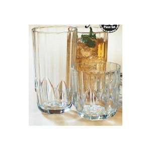  BRITTANY GLASSES SET, 18 PIECES