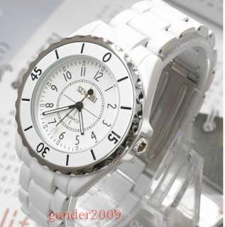 Casual Quartz Men/Woman White Wrist Watch white sport watch  