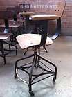Vintage Industrial Toledo Dining Chair / UHL Desk Stool