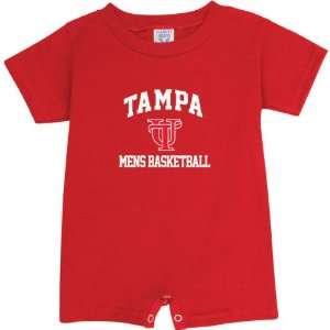  Tampa Spartans Red Mens Basketball Arch Baby Romper 