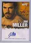 LEAF 2010 UFC JIM DAN MILLER SHOWDOWNS DUAL AUTO 1 1 NOT TOPPS  