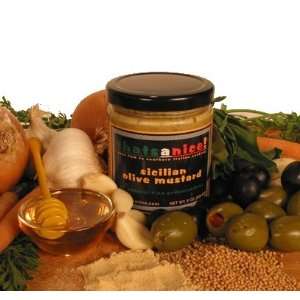 Thats A Nice Olive Mustard, 8 Ounce Grocery & Gourmet Food