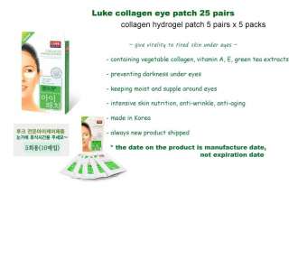 Luke facial mask eye patch mask gel pad 50p collagen  