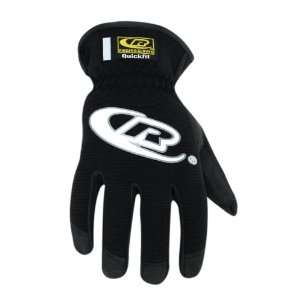  Ringers Gloves 113 09 Quick Fit Glove, Black, Medium