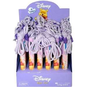  Pooh 6 Color Pen On A Rope In A Display Case Pack 300 