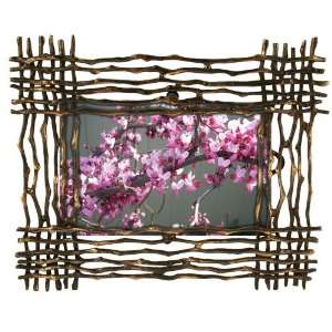  Twigs Picture Frame   Painted Enamel 