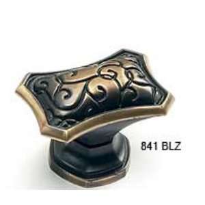    BLZ Bella Forma Octagonal Oval Knob, Bella Bronze