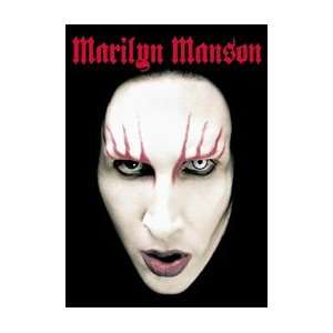MARILYN MANSON Head shot Music Poster 