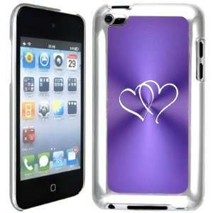   Purple B43 hard back case cover Hearts Cell Phones & Accessories