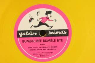 78 Golden Record Mitch Miller R102 Get Well Bumble Bee  