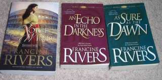 Francine Rivers Mark of the Lion Series Trilogy 3 Books Complete EUC 