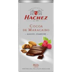 Hachez Milk Chocolate Rasberry Crunch Bar  Grocery 