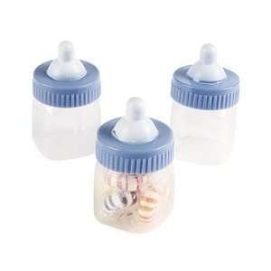  Blue Baby Bottle Containers (3 dozen)   Bulk Toys & Games