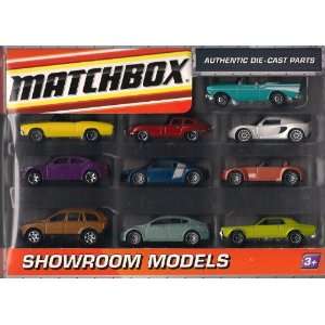  Showroom Models Matchbox 10 Pack Collector Vehicles Toys & Games