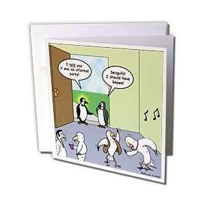  Rich Diesslins Funny General Cartoons   Penguins attempt 