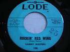 Sammy Masters Rockin Red Wing Original 1960 45rpm VG+