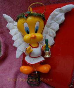 Tweety Bird Christmas Tree Topper Vintage With Box  