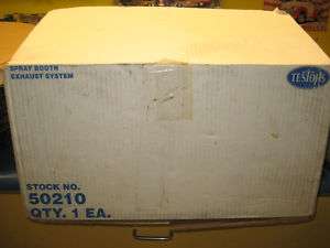 TESTOR SPRAY BOOTH EXHAUST SYSTEM NEW IN BOX  