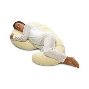  Basic Comfort Body Support Pillow   Ecru
