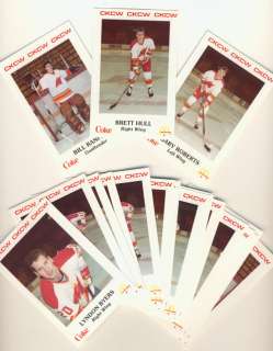 1986 87 Moncton Golden Flames 28 Card Set (Brett Hull)  