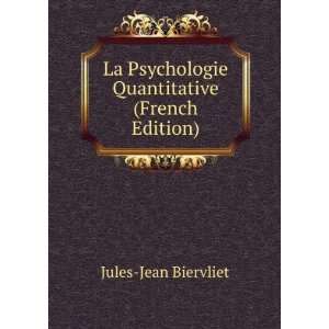   Quantitative (French Edition) Jules Jean Biervliet  Books