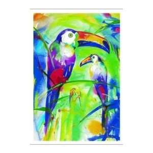  Toucans, Too Much Poster Print