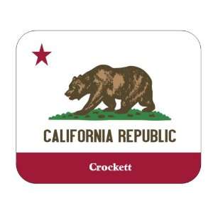  US State Flag   Crockett, California (CA) Mouse Pad 