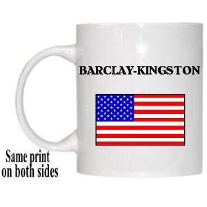  US Flag   Barclay Kingston, New Jersey (NJ) Mug 