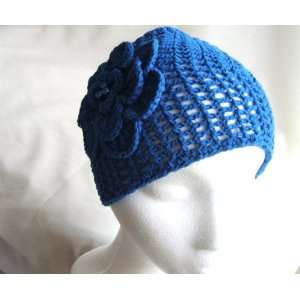  Teal Crochet Headband Beauty