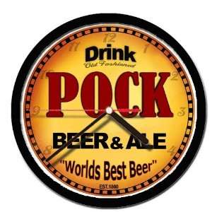  POCK beer and ale cerveza wall clock 