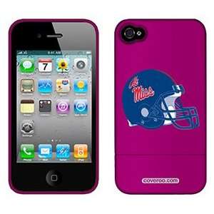  Univ of Mississippi Helmet on AT&T iPhone 4 Case by 