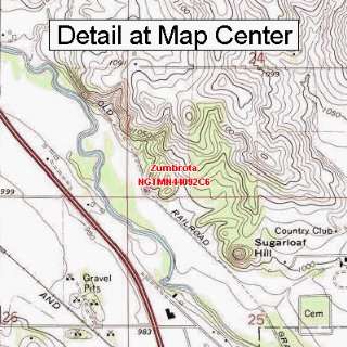  USGS Topographic Quadrangle Map   Zumbrota, Minnesota 