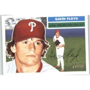  2005 Topps Heritage #9 Gavin Floyd   Philadelphia Phillies 