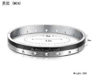 JCB29 316L Stainless Steel be ture to ones world Engraved Charming 