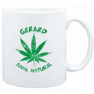    Mug White  Gerard 100% Natural  Male Names
