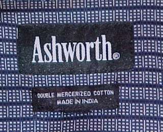 Mens Ashworth Golf Shirt NEW Long Sleeve   $70  