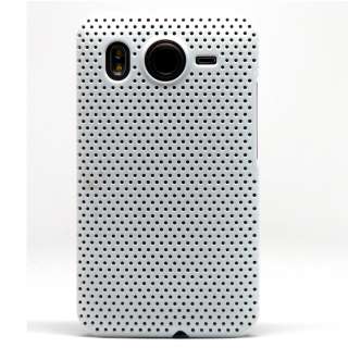 TUF TEK Mesh White Hard Case Cover for HTC Inspire 4G 609132861000 