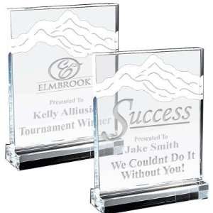  Crystal Plaque Trophies