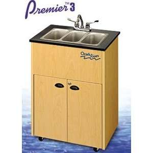 Premier 3™ Triple Stainless Basin, Standard Portable Hand Washing 