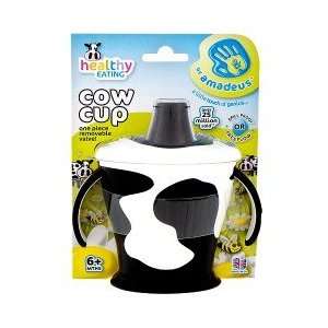 Kids Healthy Eating Cow Sippy Cup   With Dual Spill Proof or Freeflow 