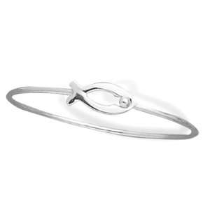  Bangle with Ichthys Design Jewelry