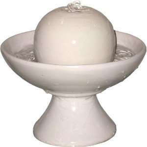  Table Fountains ~ White Ceramic Water Fountain