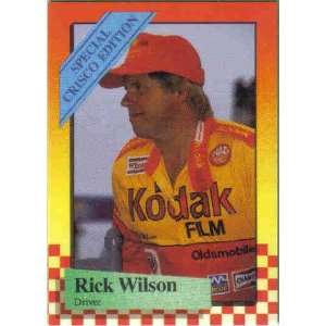  1989 Maxx Crisco 15 Rick Wilson (Racing Cards)
