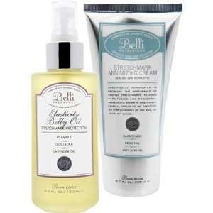   Belli Oil 4.0 oz. & Stretchmark Minimizing Cream 6.7 oz. Everything