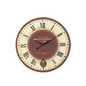  Round Wall Clock Antique Style with Pendulum Design in 