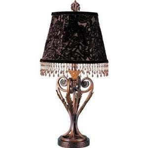  Tremont Table Lamp And Bead Shade