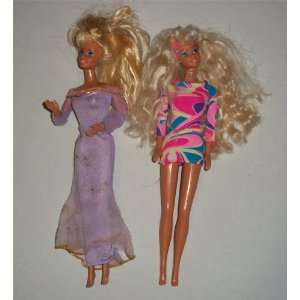  2 Generic Barbies No Box Acceptable Condition Everything 